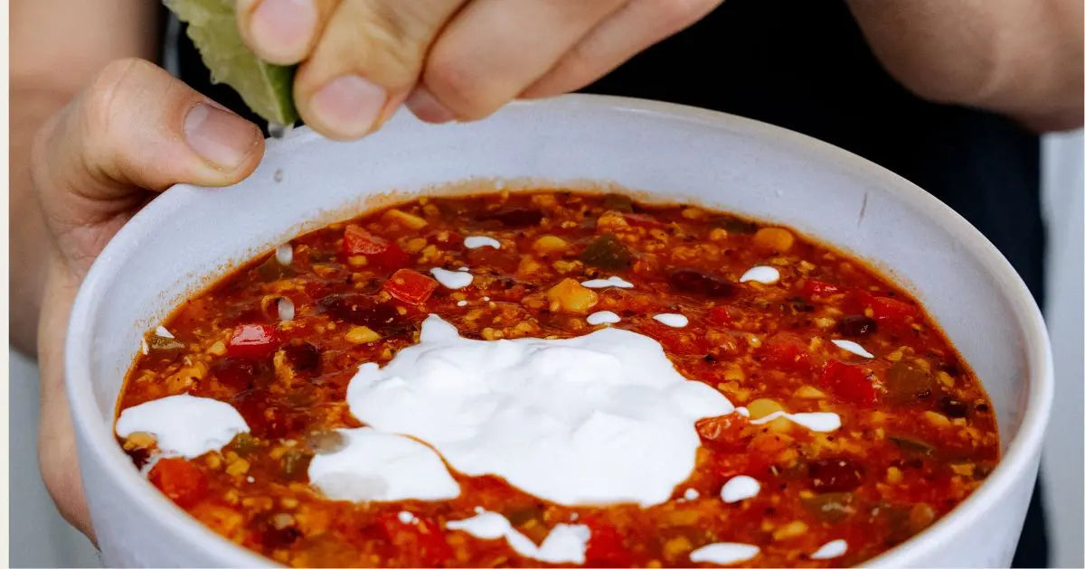 🌶️ Chili con Tempeh: Saftig, würzig und ganz ohne Fleisch 💥
