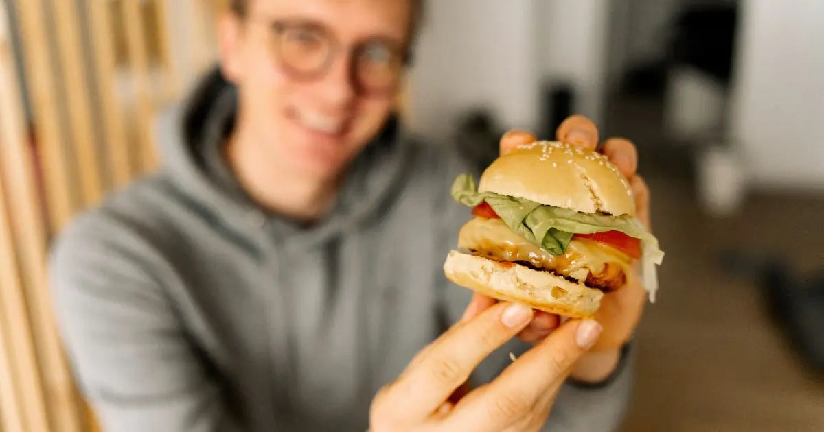 Burger mit Tempeh - fleischlos & unfassbar lecker & saftig 🍔