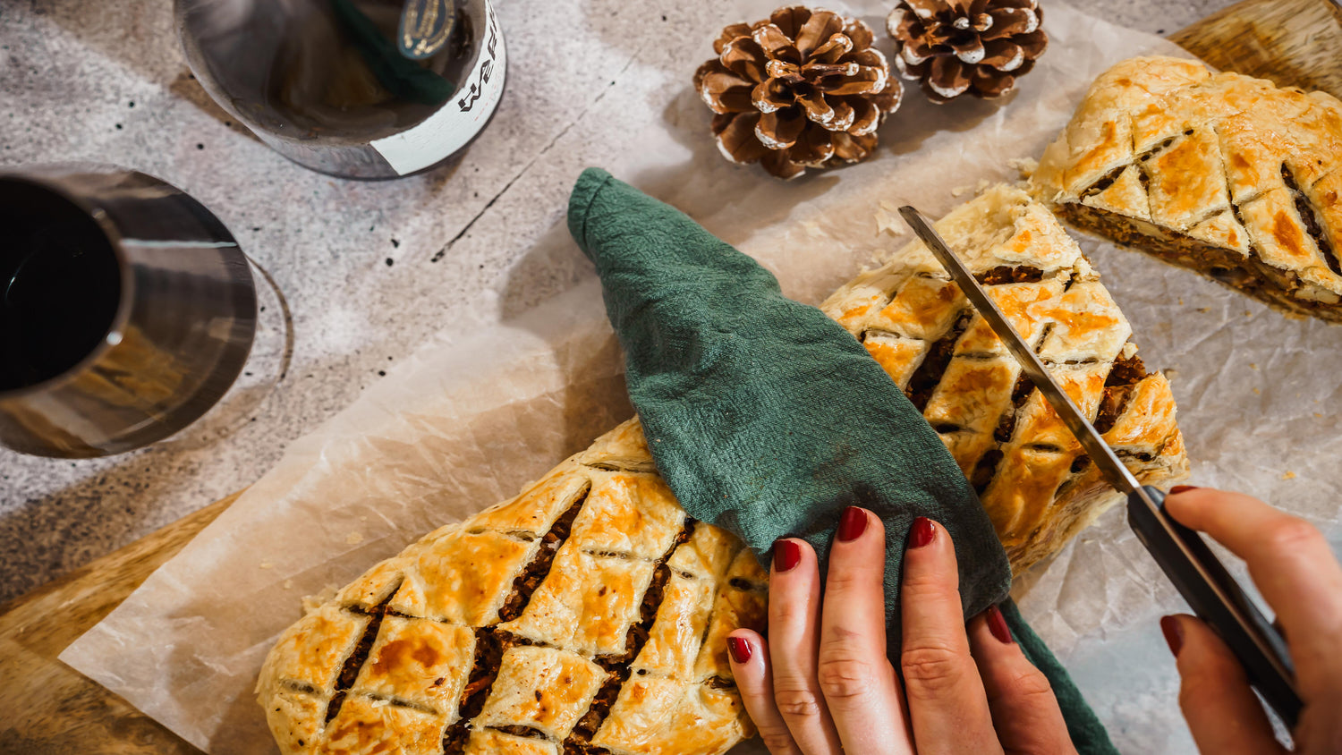 Tempeh Rezept Beef Wellington