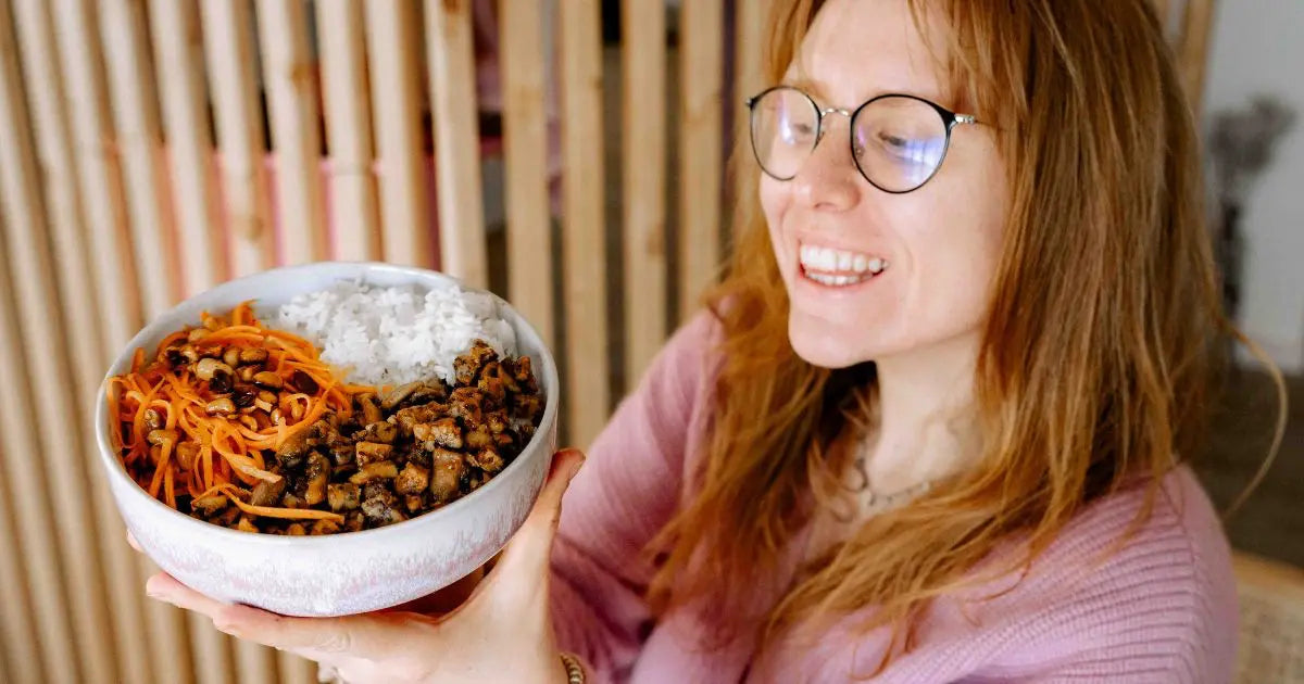 Tempeh trifft auf Erdnuss und Karotten 🥕🥜