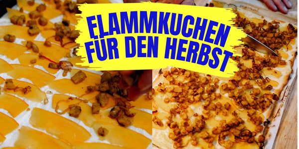🎃 Flammkuchen mit Kürbis & Tempeh - unser Lieblingsrezept für den Herbst