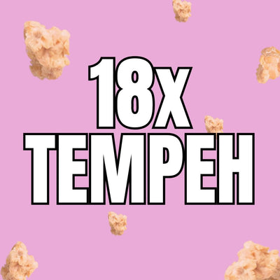 18x Tempeh kaufen – fermentiertes Bio-Produkt aus Soja, Erbsen und Quinoa, ideal zum Lagern